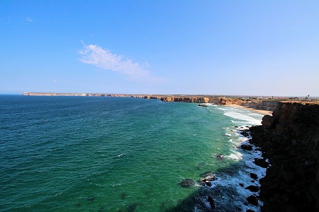 Portekiz Sagres Rock'ı ücretsiz indirin - GIMP çevrimiçi resim düzenleyici ile düzenlenecek ücretsiz fotoğraf veya resim