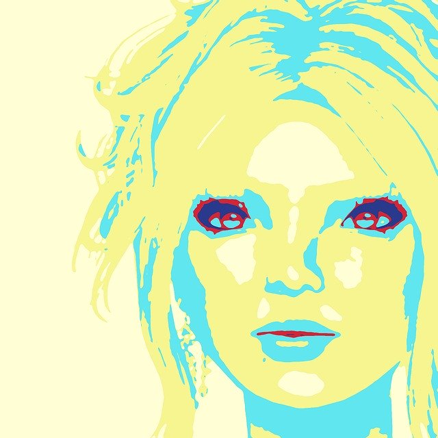 Free download Poster Model Art -  free illustration to be edited with GIMP free online image editor