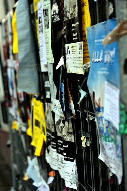 Free download Posters Plakatwerbung Public -  free photo or picture to be edited with GIMP online image editor