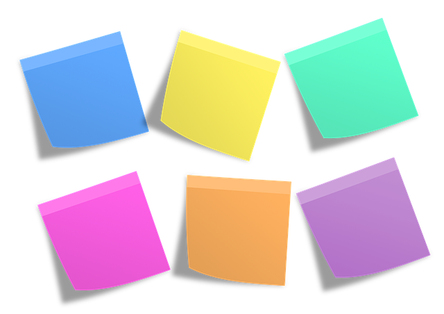 Free download Postit Memo Stickies -  free illustration to be edited with GIMP free online image editor