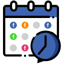 Post Scheduler  screen for extension Chrome web store in OffiDocs Chromium