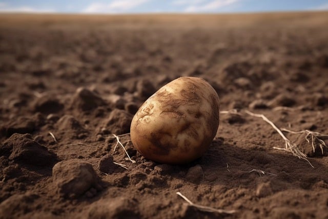 Free download potato fields agriculture food free picture to be edited with GIMP free online image editor