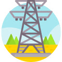 Power Lines at Sunset  screen for extension Chrome web store in OffiDocs Chromium