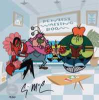 Free download Powerpuff Girls Original Hand Painted Cels & Production Drawings free photo or picture to be edited with GIMP online image editor