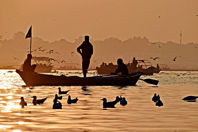 Libreng pag-download ng Pragraj Ganges River - libreng larawan o larawan na ie-edit gamit ang GIMP online na editor ng imahe