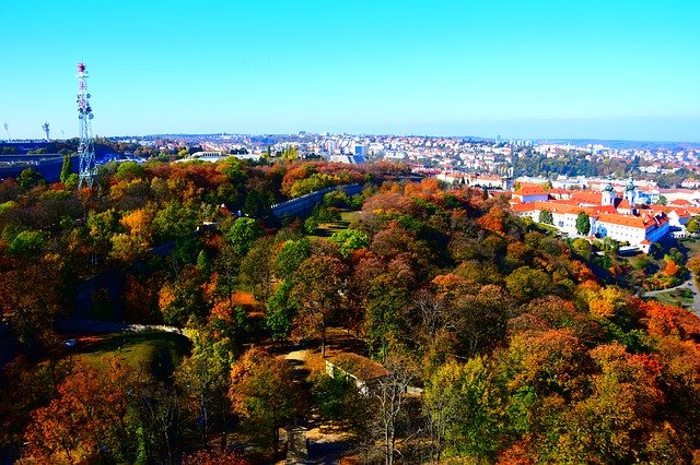 Free download Prague Autumn Czech Republic free photo template to be edited with GIMP online image editor