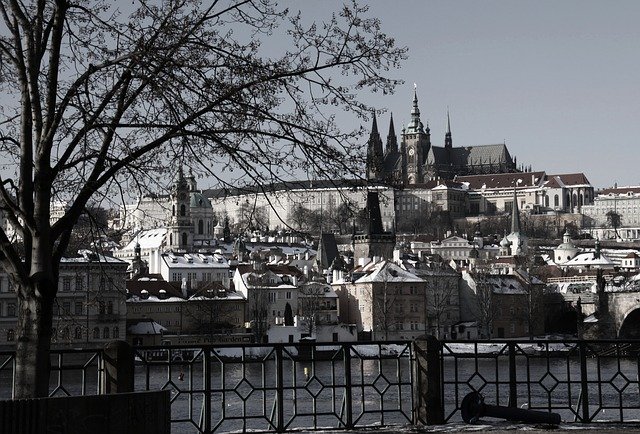 Download gratuito Castello di Praga Capitale - foto o immagine gratis da modificare con l'editor di immagini online di GIMP