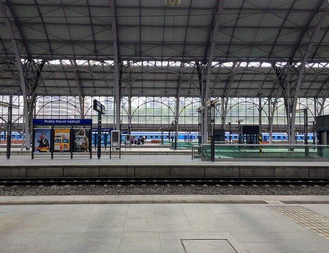 Free download Prague The Main Railway Station -  free photo or picture to be edited with GIMP online image editor