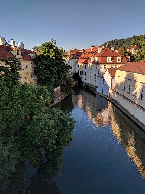 Free download Prague Water River -  free photo or picture to be edited with GIMP online image editor