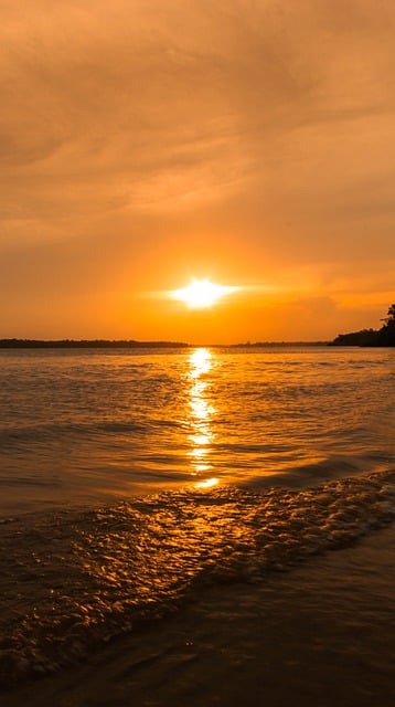 ดาวน์โหลดภาพฟรี praia sol beach Sunset Sea ฟรีเพื่อแก้ไขด้วย GIMP โปรแกรมแก้ไขรูปภาพออนไลน์ฟรี