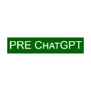 Pre ChatGPT Badges  screen for extension Chrome web store in OffiDocs Chromium