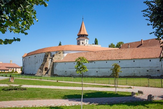 Bezpłatne pobieranie Prejmer Transylvania Church - bezpłatne zdjęcie lub obraz do edycji za pomocą internetowego edytora obrazów GIMP