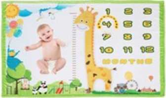 Free download Premium Baby Milestone Blanket free photo or picture to be edited with GIMP online image editor