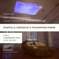 Free download Presentasi Seniman Residensi BaCAA #3 - Syaiful A. Garibaldi & Muhammad Akbar (2014) free photo or picture to be edited with GIMP online image editor