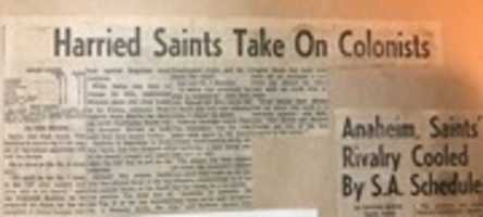 Free download PRESS 1972 Santa Ana vs Anaheim free photo or picture to be edited with GIMP online image editor