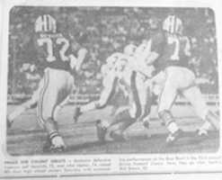 Free download PRESS 1974 Shrine All-Star Football Game free photo or picture to be edited with GIMP online image editor
