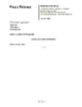 Бесплатно загрузите пресс-релиз 1 шаблона Microsoft Word, Excel или Powerpoint, который можно бесплатно редактировать с помощью LibreOffice онлайн или OpenOffice Desktop онлайн.