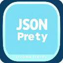 Pretty JSON Viewer  screen for extension Chrome web store in OffiDocs Chromium