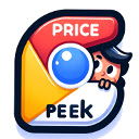 Price Peek  screen for extension Chrome web store in OffiDocs Chromium