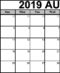 Free download Printable August 2019 Calendar DOC, XLS or PPT template free to be edited with LibreOffice online or OpenOffice Desktop online