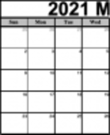 Free download Printable May 2021 Calendar Microsoft Word, Excel or Powerpoint template free to be edited with LibreOffice online or OpenOffice Desktop online