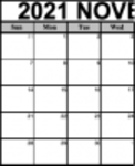 Muat turun percuma templat Microsoft Word, Excel atau Powerpoint boleh cetak Kalendar November 2021 percuma untuk diedit dengan LibreOffice dalam talian atau OpenOffice Desktop dalam talian