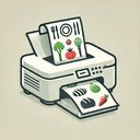 Print My Recipe  screen for extension Chrome web store in OffiDocs Chromium