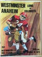 Free download PROGRAM 1973 Westminster vs Anaheim free photo or picture to be edited with GIMP online image editor