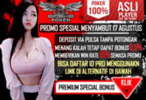Free download PROMO BONUS SPESIAL SITUS DOMINO 99 TERBAIK HANYA DI BOSHEPOKER free photo or picture to be edited with GIMP online image editor