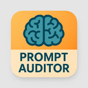 Prompt Auditor – GPT Prompt Checker  screen for extension Chrome web store in OffiDocs Chromium
