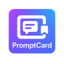 PromptCard Prompt quick insert, manage, and share  screen for extension Chrome web store in OffiDocs Chromium