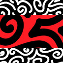 Psychedelic Curls (1366x786)  screen for extension Chrome web store in OffiDocs Chromium