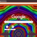 Psychedelic Rainbow Mandala  screen for extension Chrome web store in OffiDocs Chromium