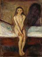Free download Puberty ( Edvard Munch, 1894 1895) free photo or picture to be edited with GIMP online image editor