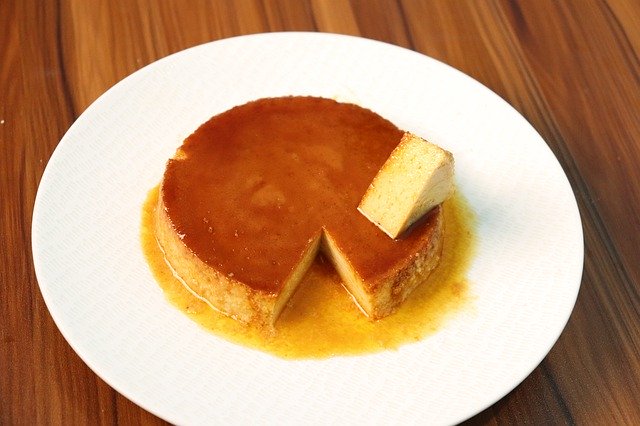 Téléchargement gratuit de Pudding Caramel Food - photo ou image gratuite à modifier avec l'éditeur d'images en ligne GIMP