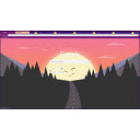 Puesta de sol  screen for extension Chrome web store in OffiDocs Chromium
