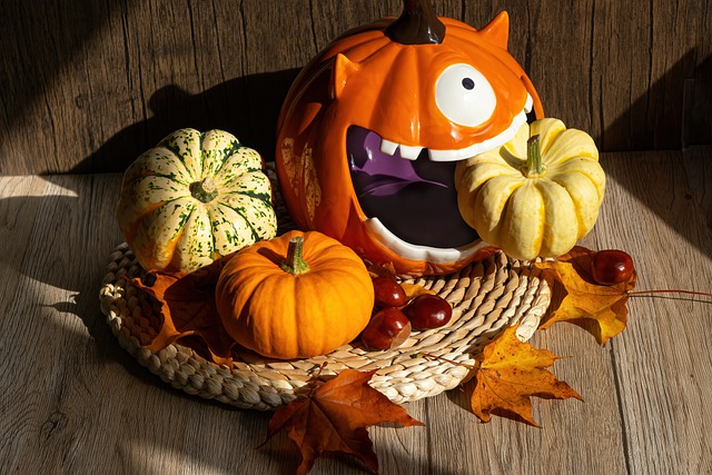 Free download pumpkin halloween autumn seasonal free picture to be edited with GIMP free online image editor