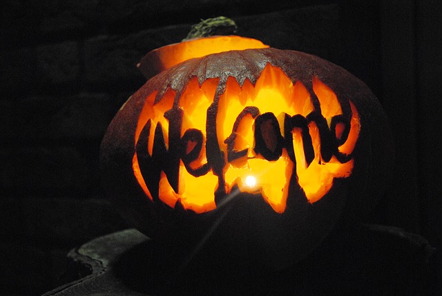 Free download pumpkin halloween ghost poltergeist free picture to be edited with GIMP free online image editor
