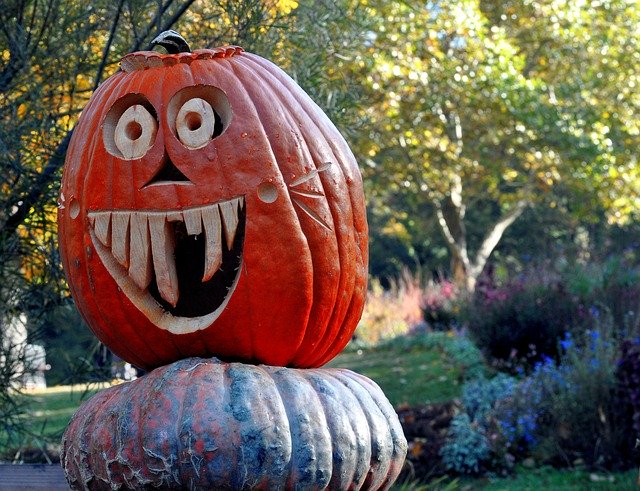 Free download Pumpkin Sculpture -  free photo or picture to be edited with GIMP online image editor