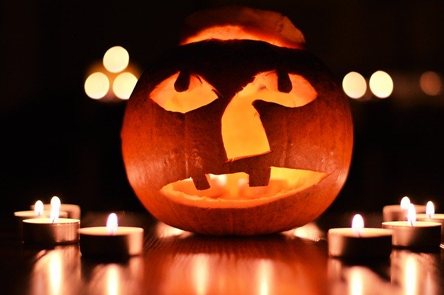Free picture Pumpkin Tealight Halloween -  to be edited by GIMP free image editor by OffiDocs