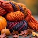 pumpkin wool and leaves  screen for extension Chrome web store in OffiDocs Chromium