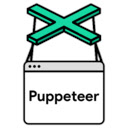 Puppeteer IDE  screen for extension Chrome web store in OffiDocs Chromium