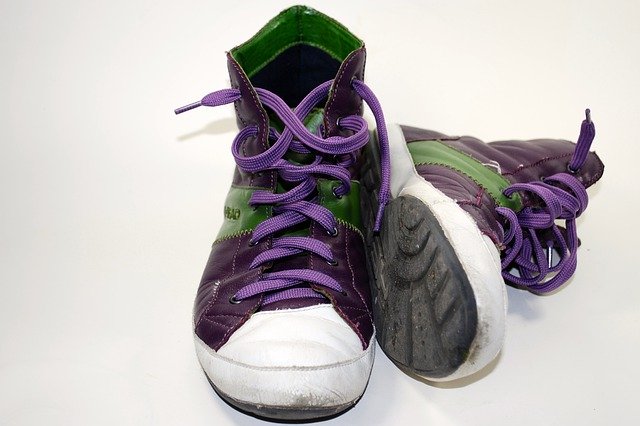 Free download Purple Green Sneakers -  free free photo or picture to be edited with GIMP online image editor