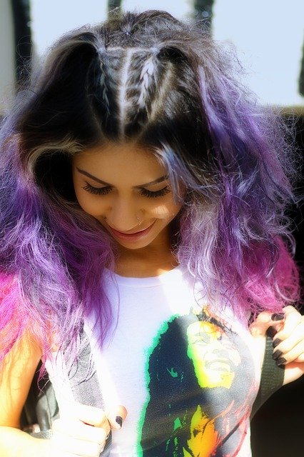 הורדה חינם Purple Hair Bob Marley - תמונה או תמונה בחינם לעריכה עם עורך התמונות המקוון GIMP