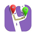 Purple Port Driving Distances  screen for extension Chrome web store in OffiDocs Chromium