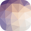 Purple Triangle Chrome Theme  screen for extension Chrome web store in OffiDocs Chromium