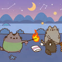 Pusheen Camping Live Wallpaper  screen for extension Chrome web store in OffiDocs Chromium