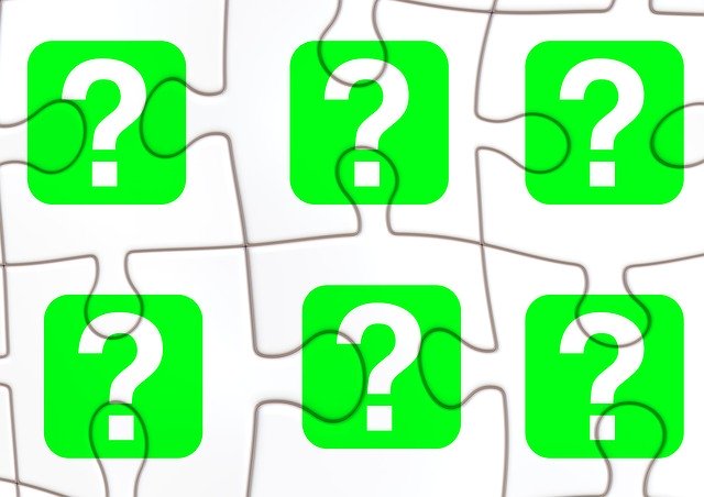 Free download Puzzle Question Mark Share Pieces -  free illustration to be edited with GIMP free online image editor