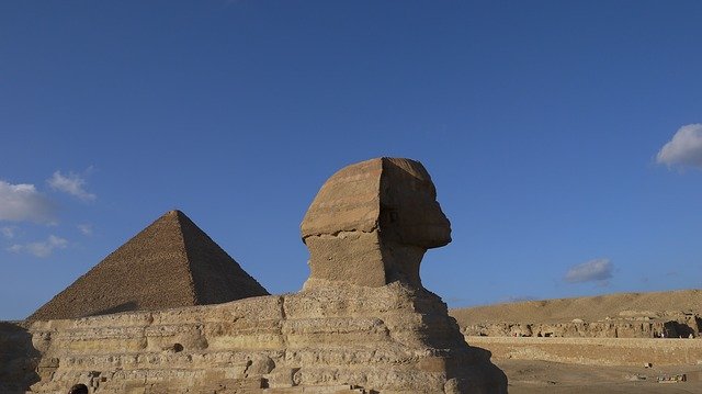 Free download Pyramid Sphinx Egypt -  free photo or picture to be edited with GIMP online image editor
