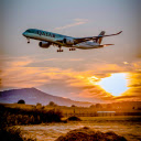 Qatar Airways Sunset Theme  screen for extension Chrome web store in OffiDocs Chromium